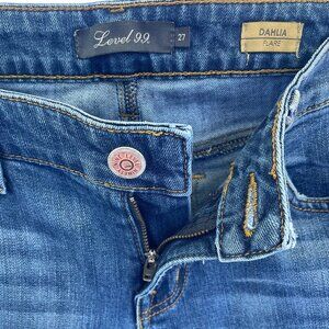 Level 99 Dahlia Flare Jeans Size 27